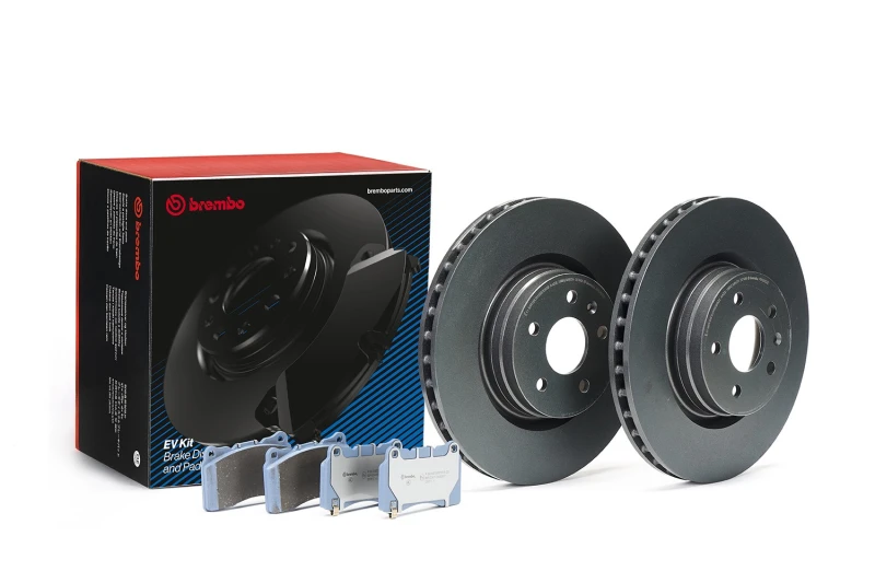 Image of BREMBO Brake discs and pads set BREMBO KT 08 021