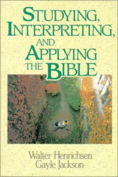 Image of Studying Interpreting and Applying the Bible Book