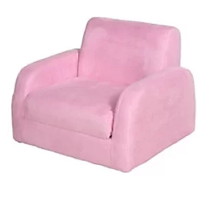 image of Homcom Kids Sofa Pink 380 x 47 mm