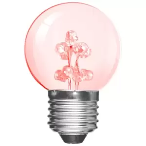 Image of Kosnic 1W Startree LED ES/E27 Golf Ball Red - KSTR01GLF/E27-Red