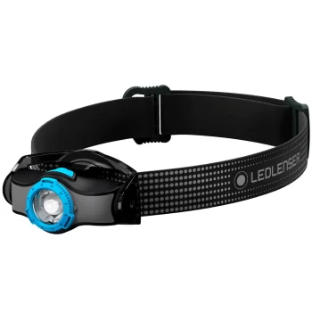 Image of LED Lenser MH3 LED Head Torch Black / Blue