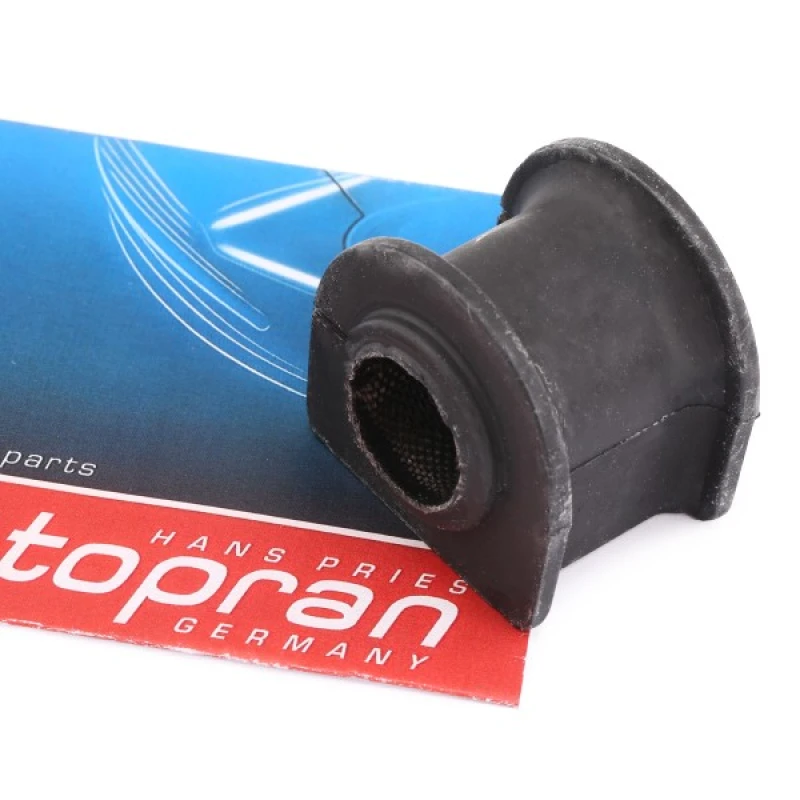 Image of TOPRAN 302 255 Stabilizer Bushes Rear Axle Right, Rubber Mount Anti-roll Bar Bush Kit (1334)