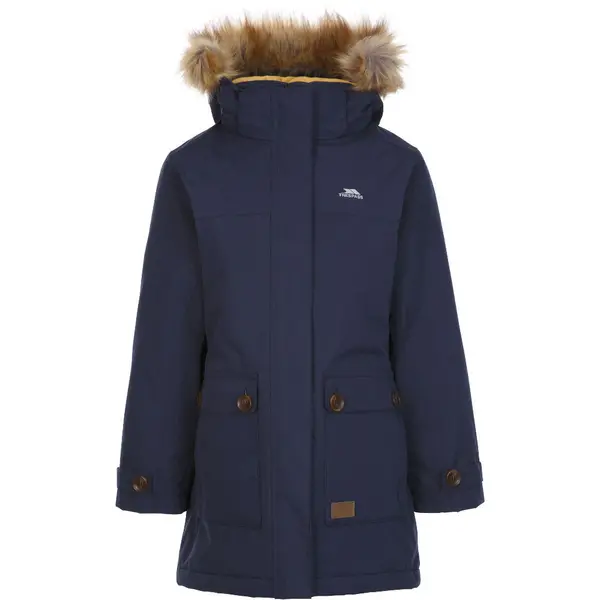 Image of Trespass Girls Rhoda Girils TP50 Waterproof Rain Jacket 11-12 years - Height 59', Chest 31' (79cm)