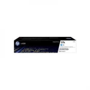 Image of HP 117A Cyan Laser Toner Ink Cartridge