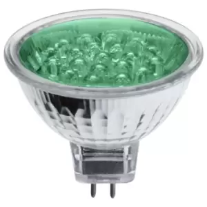 image of Deltech 1W LED GU4 Green - DL-MR1115G