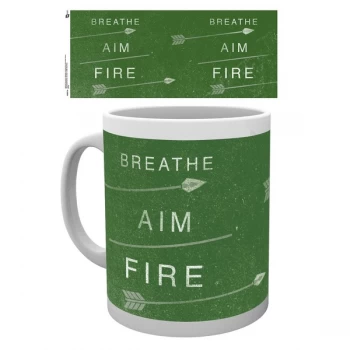 Image of Arrow - Breathe Aim Fire Mug
