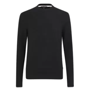 image of Ted Baker Knares Textured Jumper - Black