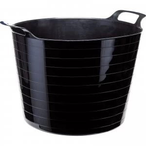Image of Draper Multi Purpose Flexible Bucket 40l Black