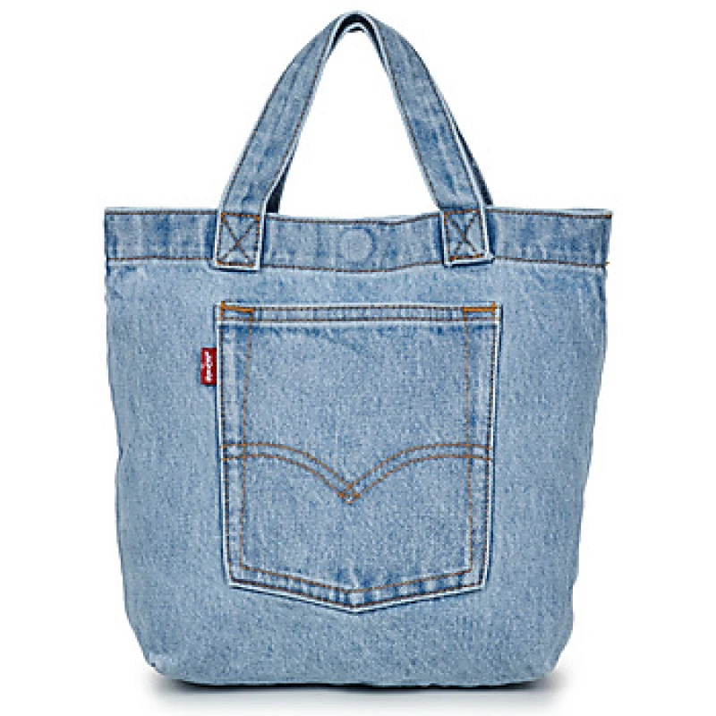 Image of Levis MINI BACK POCHET TOTE womens Handbags in Blue
