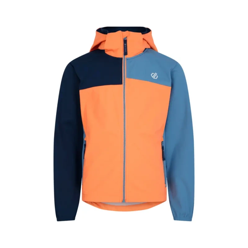 Image of Children's softshell jacket Dare 2B Cheer Orange Unisex 3/4 ans