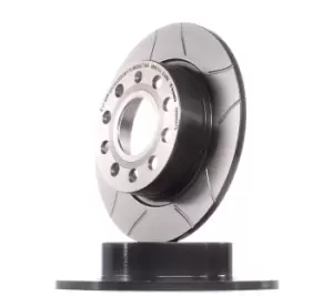 Image of BREMBO Brake disc VW,AUDI,SKODA 08.9502.75 1K0615601AB,1K0615601K,1K0615601AB Brake rotor,Brake discs,Brake rotors 1K0615601K,5Q0615601F,1K0615601AB