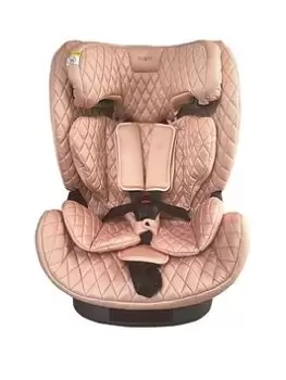 image of My Babiie Billie Faiers Isize Blush Quilted Car Seat (76-150Cm)