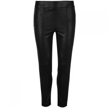 Image of Biba Biba PU Snake Leggings - Black
