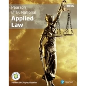 Image of BTEC National Applied Law student book + Active book : For the 2017 specifications