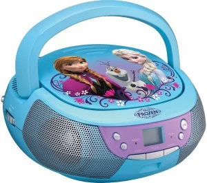 FROZEN Boombox with Microphone Blue