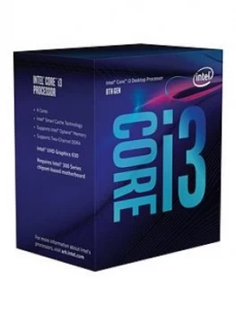 image of Intel Core i3 8100 8th Gen 3.6GHz CPU Processor