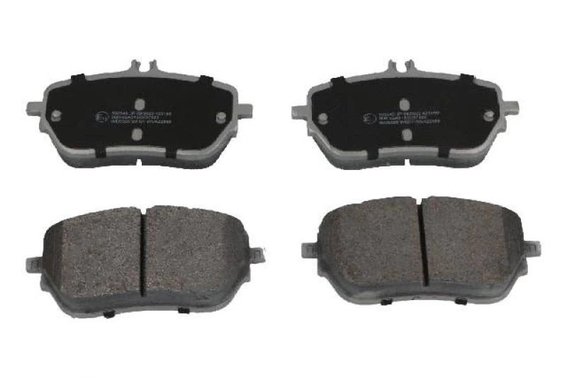 Image of ASHIKA 50-00-0549 Brake pad set Front Axle, prepared for wear warning indicator Brake Pad Set,disc brake (402)