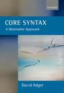 Image of core syntax a minimalist approach