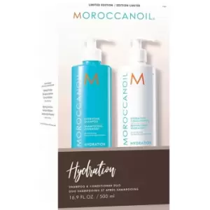 Image of Moroccanoil Hydrating Shampoo & Conditioner 500ml Twinpack - CLEARANCE