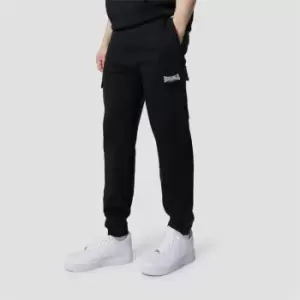 Image of Lonsdale Essentials Cargo Joggers - Black
