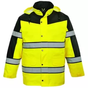Image of Portwest - S462YERXL - sz XL Hi-Vis Classic Two Tone Jacket - Yellow - Yellow