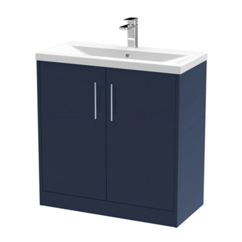 Image of Hudson Reed 800 Fs 2-Door Vanity & Basin 1