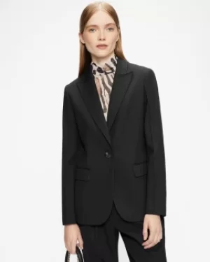 Image of Tailored Single Breasted Blazer Jacket