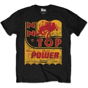 image of ZZ Top - Speed Oil Unisex Large T-Shirt - Black