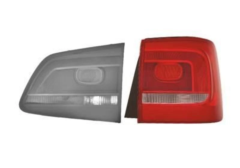 Image of VAN WEZEL 5735932 Rear light Outer section, without bulb holder, Right Combination Rearlight (391)