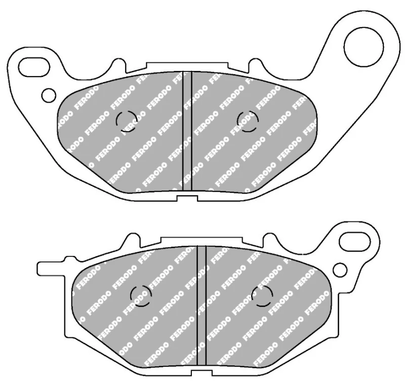Image of Brake pad set FERODO FDB2280EF