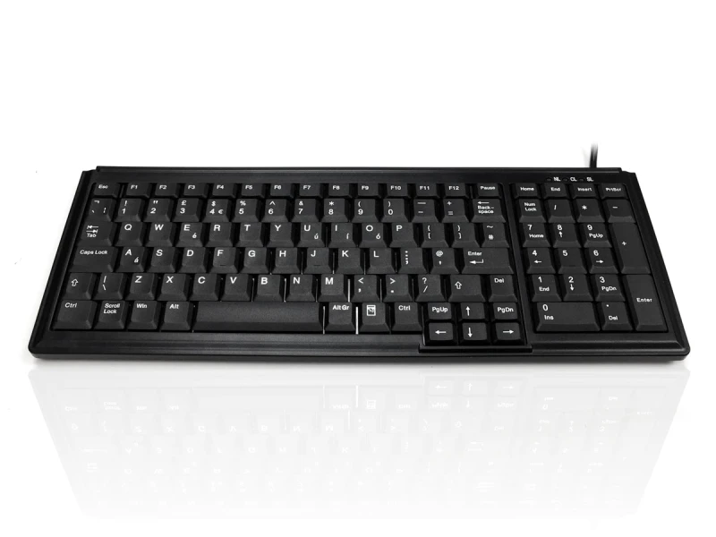 Image of Accuratus K103A 15KV keyboard Universal USB QWERTY UK English Black
