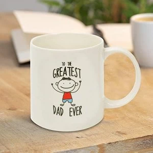 Image of To The Greatest Dad Ever Stoneware Mug