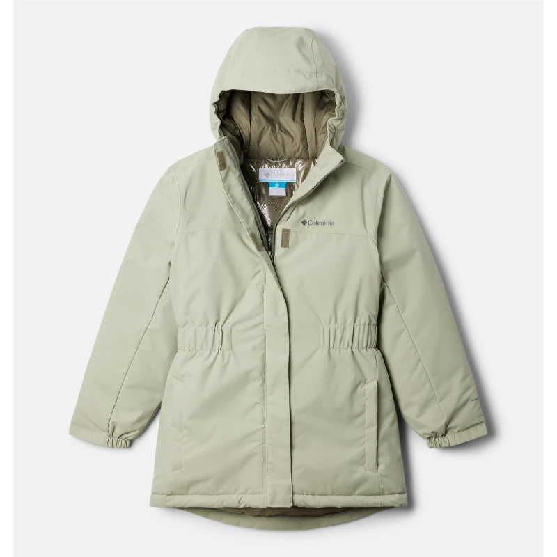 Image of Columbia Kids Hikebound Waterproof Insulated Puffer Jacket Green male 14 (2XL)