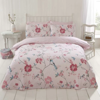 Image of Home Furnishings, Polycotton, Pink, Single - Rapport