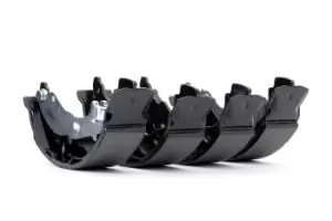Image of Bosch Brake Shoes 0 986 487 690 Brake Shoe Set,Brake Lining PEUGEOT,CITROEN,LANCIA,1007 (KM_),C2 Schragheck (JM),C3 I Schragheck (FC_, FN_)