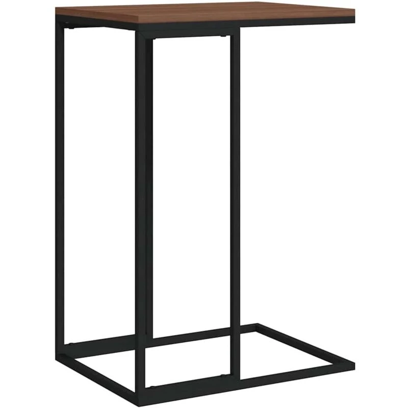 Image of VIDAXL Side Table Black 40x30x59cm Engineered Wood Vidaxl 8720286504284