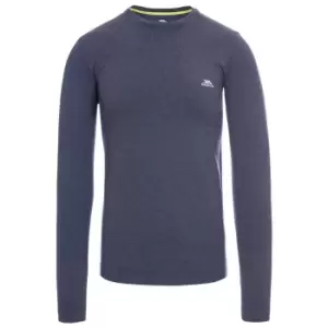 Image of Trespass Mens Timo Long Sleeve Active Top (XXS) (Navy Marl)