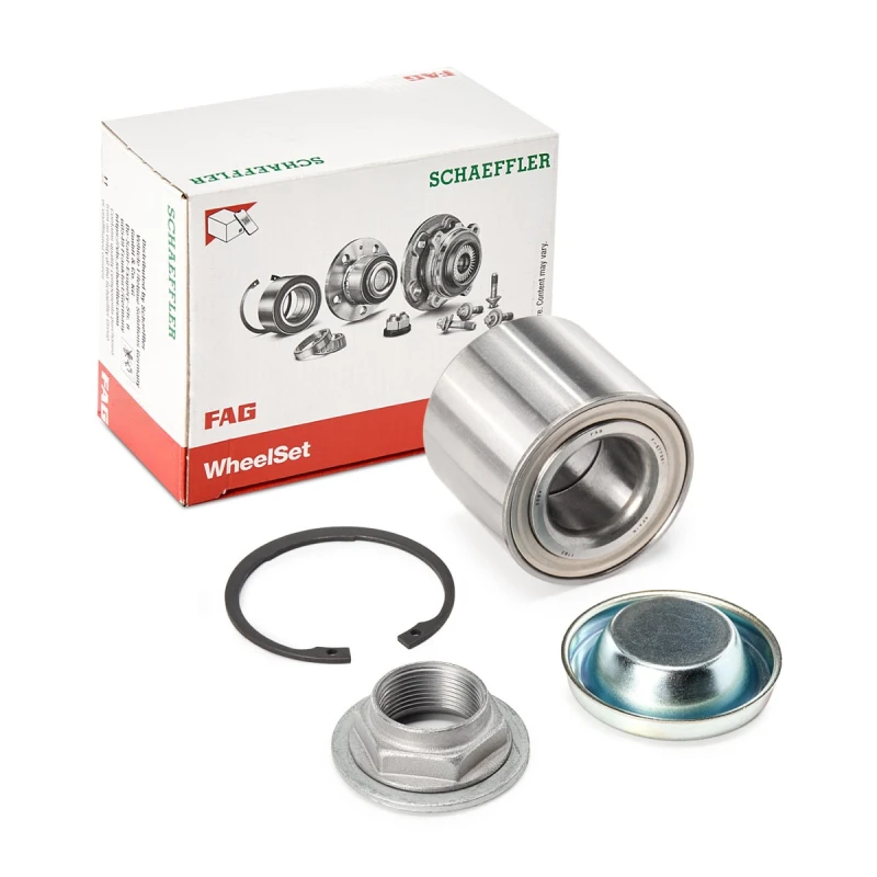 Image of FAG 713 6406 10 Wheel bearing kit Photo corresponds to scope of supply Wheel Bearing Kit (654)