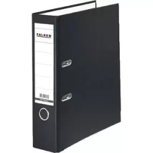 image of Falken Folder FALKEN PP-Color A4 Spine width: 80 mm Black 2 brackets 9984089