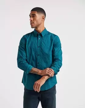 image of Ben Sherman Abstract Geo Print Shirt