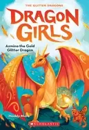 Image of azmina the gold glitter dragon