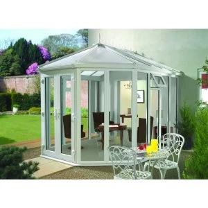 Image of Wickes Victorian Full Glass Conservatory - 10 x 11 ft