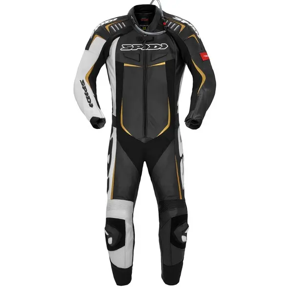 Image of Spidi Track Wind Pro Black Gold Size 46