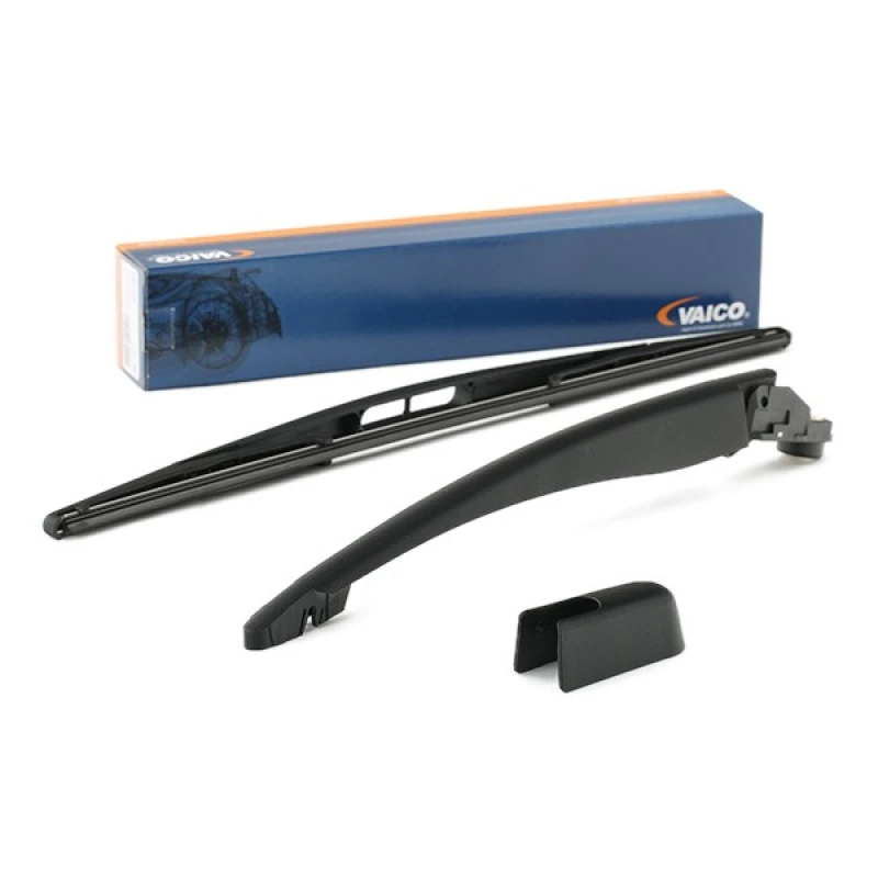 Image of VAICO V40-1843 Wiper Arm Set, window cleaning with cap GRP (Glass fibre Reinforced Plastic), PBT Wiper Arm Set,window cleaning (6545)
