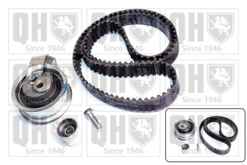 Image of QUINTON HAZELL Timing belt kit QUINTON HAZELL QBK813