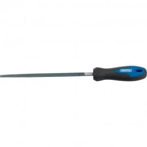 Image of Draper 3 Square File and Handle 8" / 200mm Second (Medium) Pack of 1