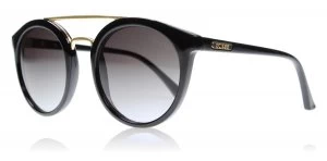 image of Guess GU7387 Sunglasses Black 01B 52mm