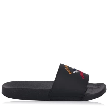 Image of Paul And Shark Crew Martello Lth Sliders - Blue