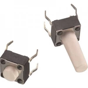 Image of Wuerth Elektronik WS TSS 430156095726 Pushbutton 12 Vdc 0.05 A 1 x OffOn momentary
