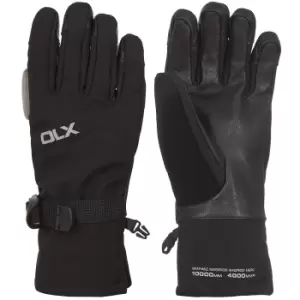 image of Trespass Womens/Ladies Misaki II Softshell Gloves (XL) (Black)